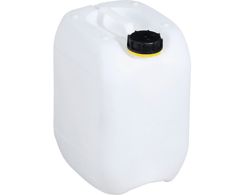 10L plastic jerrycan, natuurlijk transparant
