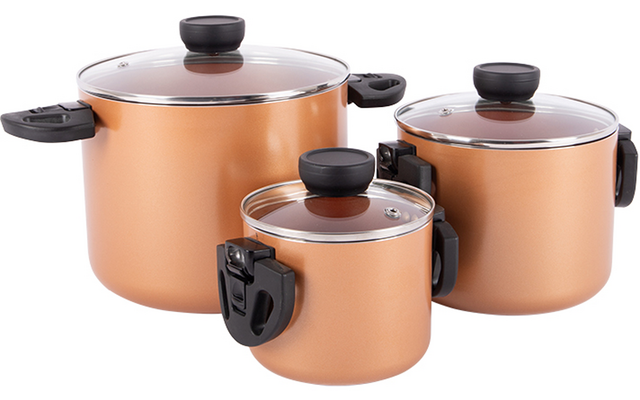 Bo-Camp Industrial Collection Slauson Compact Topfset Aluminium Induktion