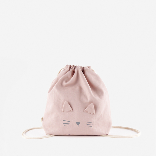 Mochila De Lona V. Things Animales Con Cierre De Asas De Cordón