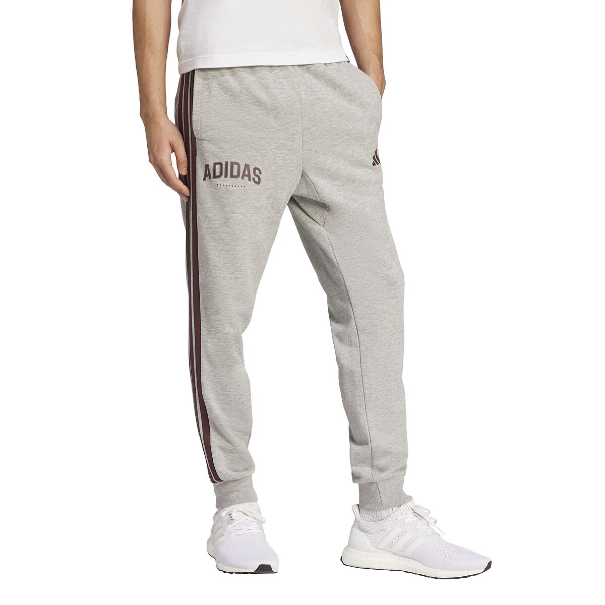 ADIDAS ROUPAS ESPORTIVAS<br>Calça de corrida, 3 listras
