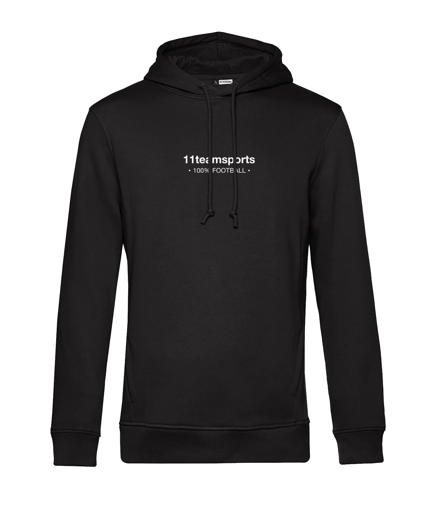 11teamsports 100 Prozent Hoody Schwarz Weiss