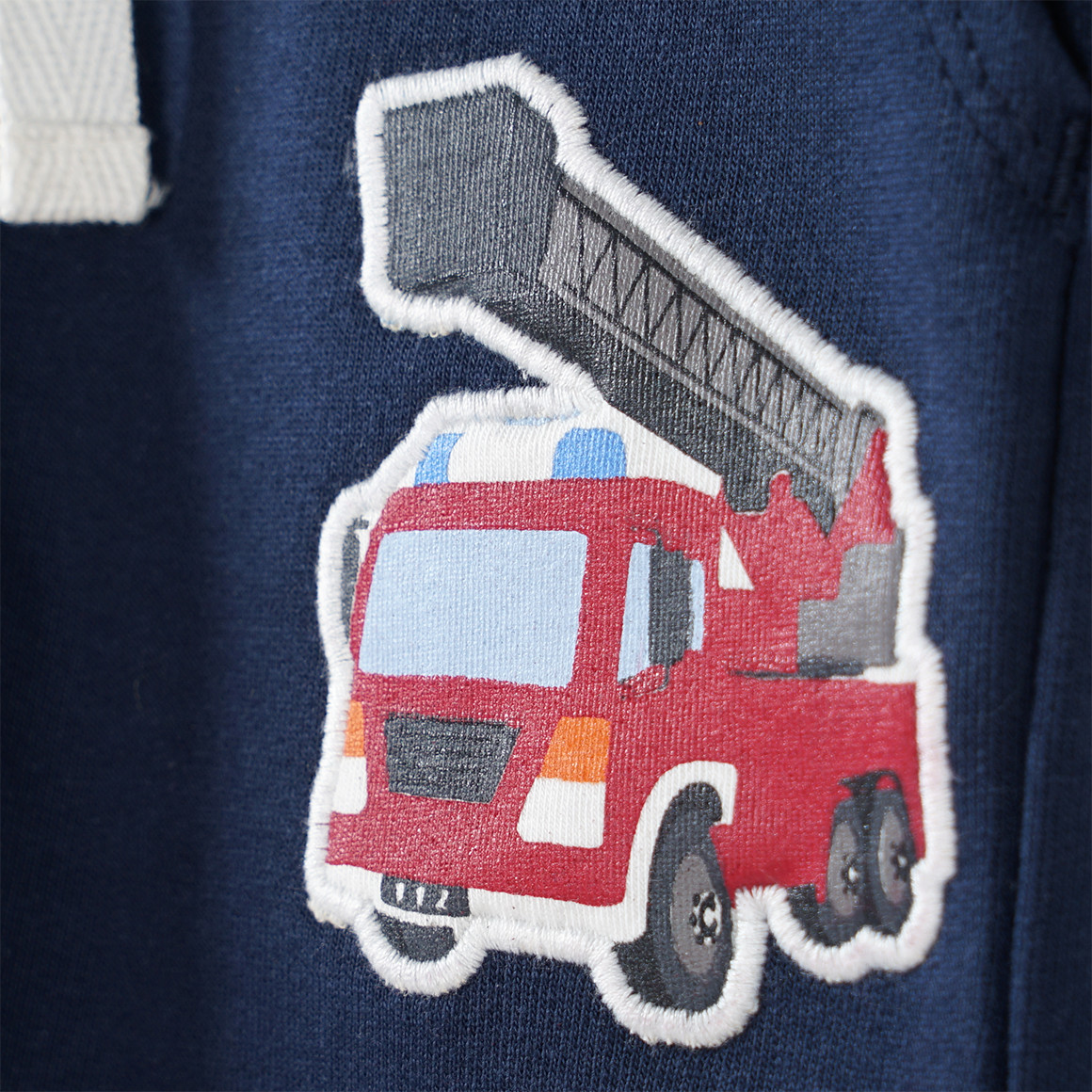 Topolino Jungen Jogginghose mit Feuerwehr-Stickerei dunkelblau