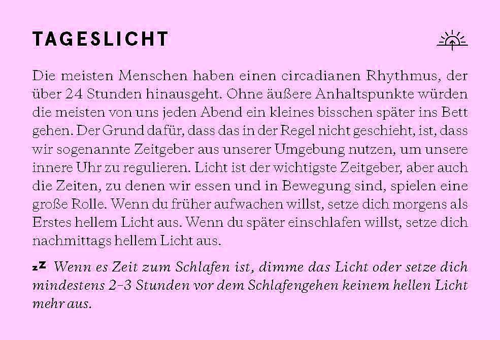 Das Geschenk des Schlafes
