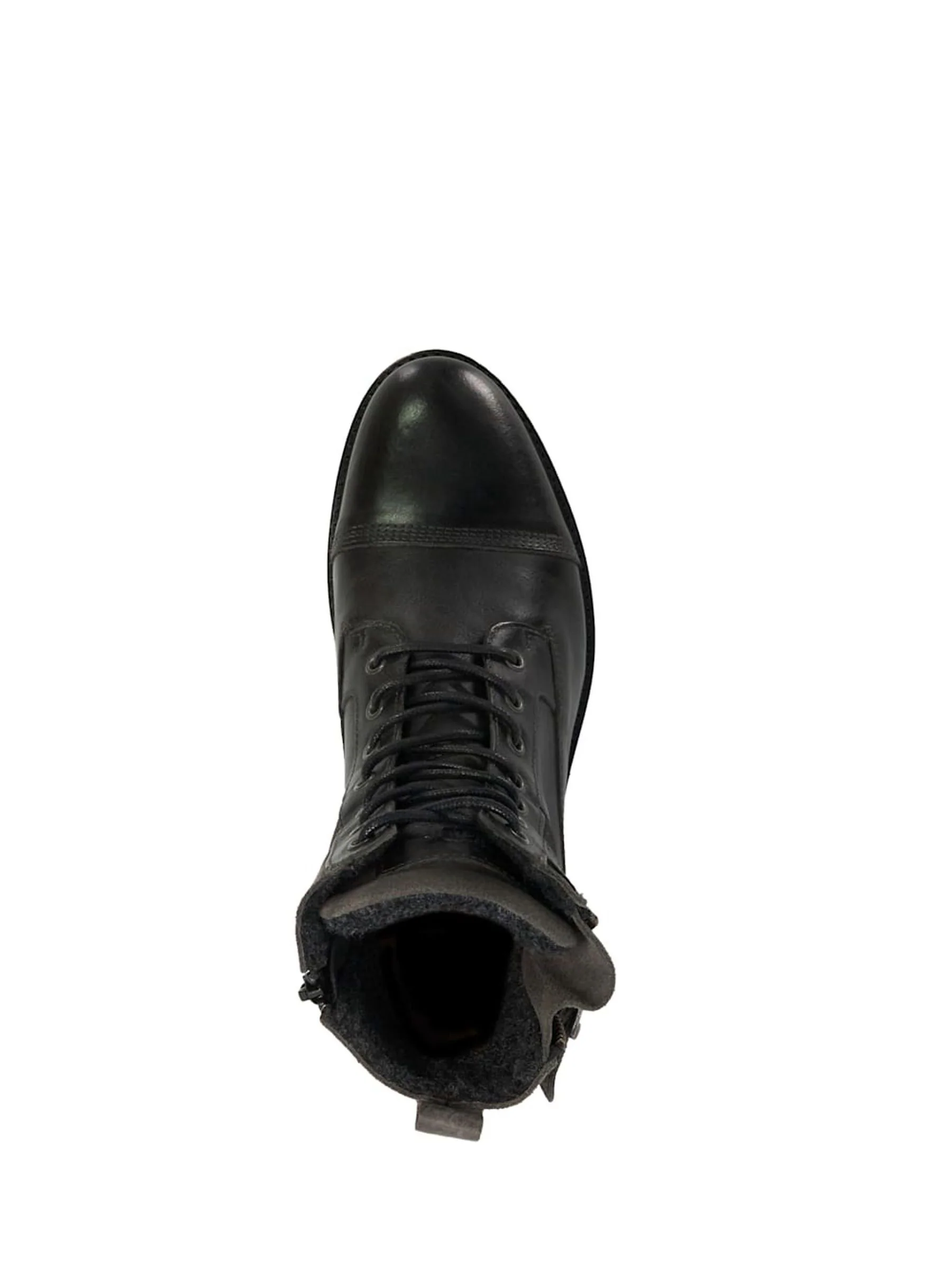 Grijs - Dune London casual Call enkellaarzen met gespdetail
