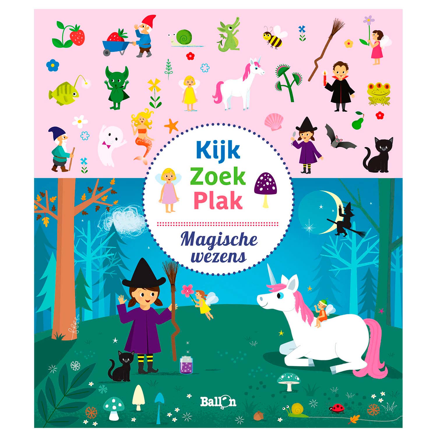 Kijk, Zoek, Plak - Magische wezens