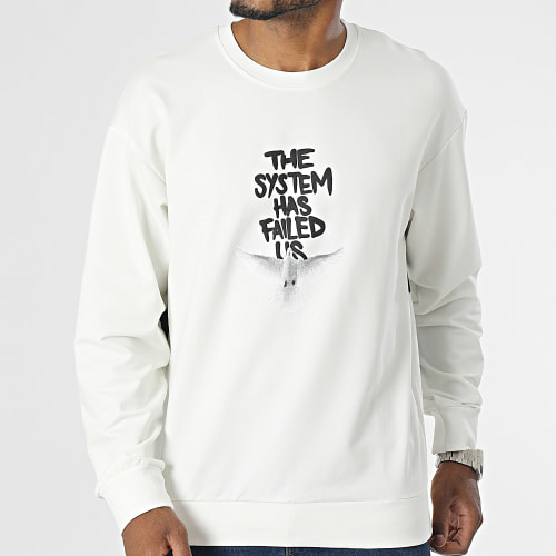 Sweat Crewneck Beige Clair