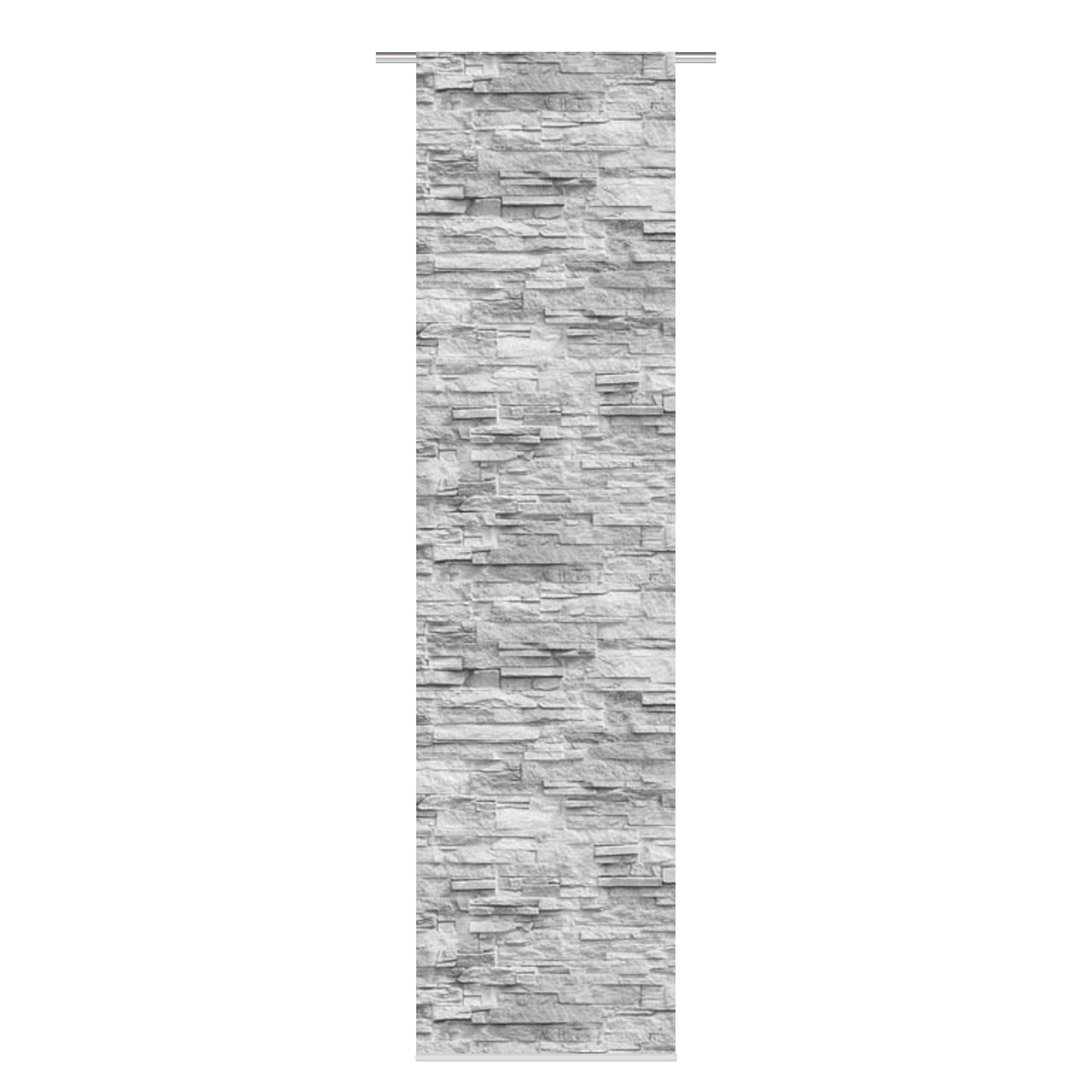 Schiebevorhang WALLI - anthrazit - 60x245 cm