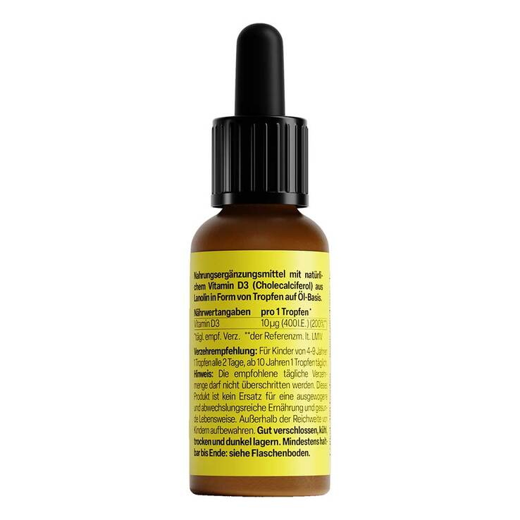Vitamin D3 Tropfen 400 I.E., 10 ml
