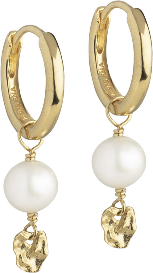 ENAMEL Copenhagen Hoops, Cara Pearls