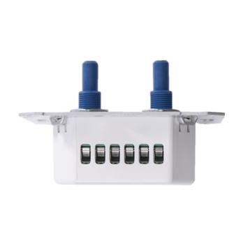 Tradim LED duo muurdimmer inclusief hotelschakeling 2494HH