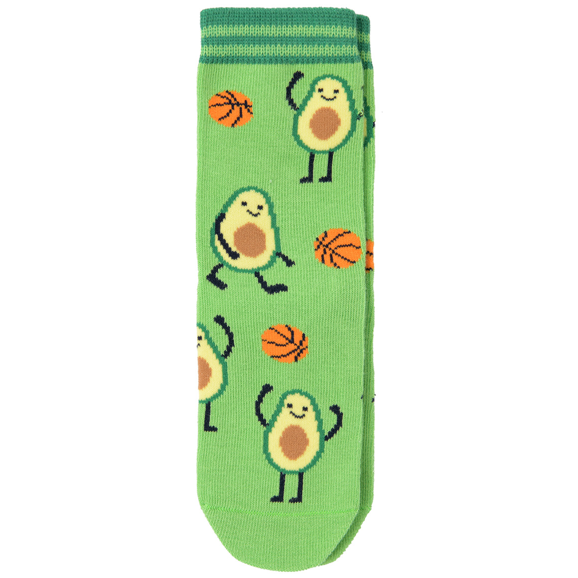 Topolino 1 Paar Jungen Socken mit Avocado-Motiven grün
