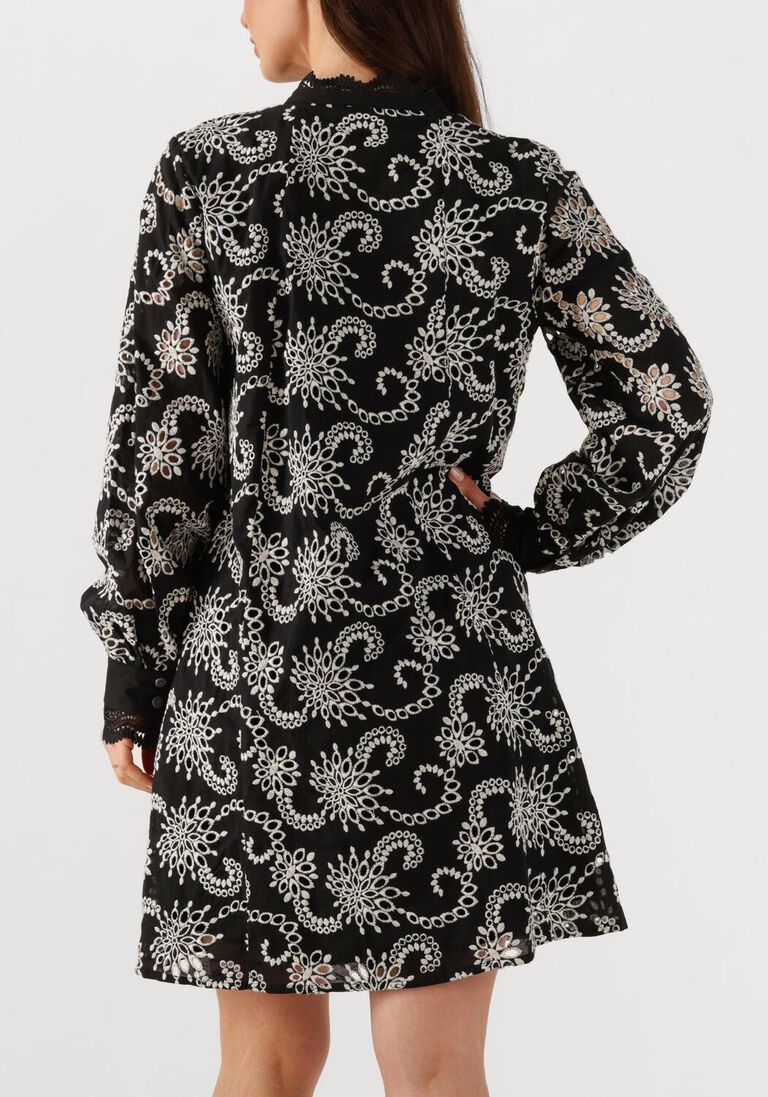 zwarte bruuns bazaar mini jurk oceani dress