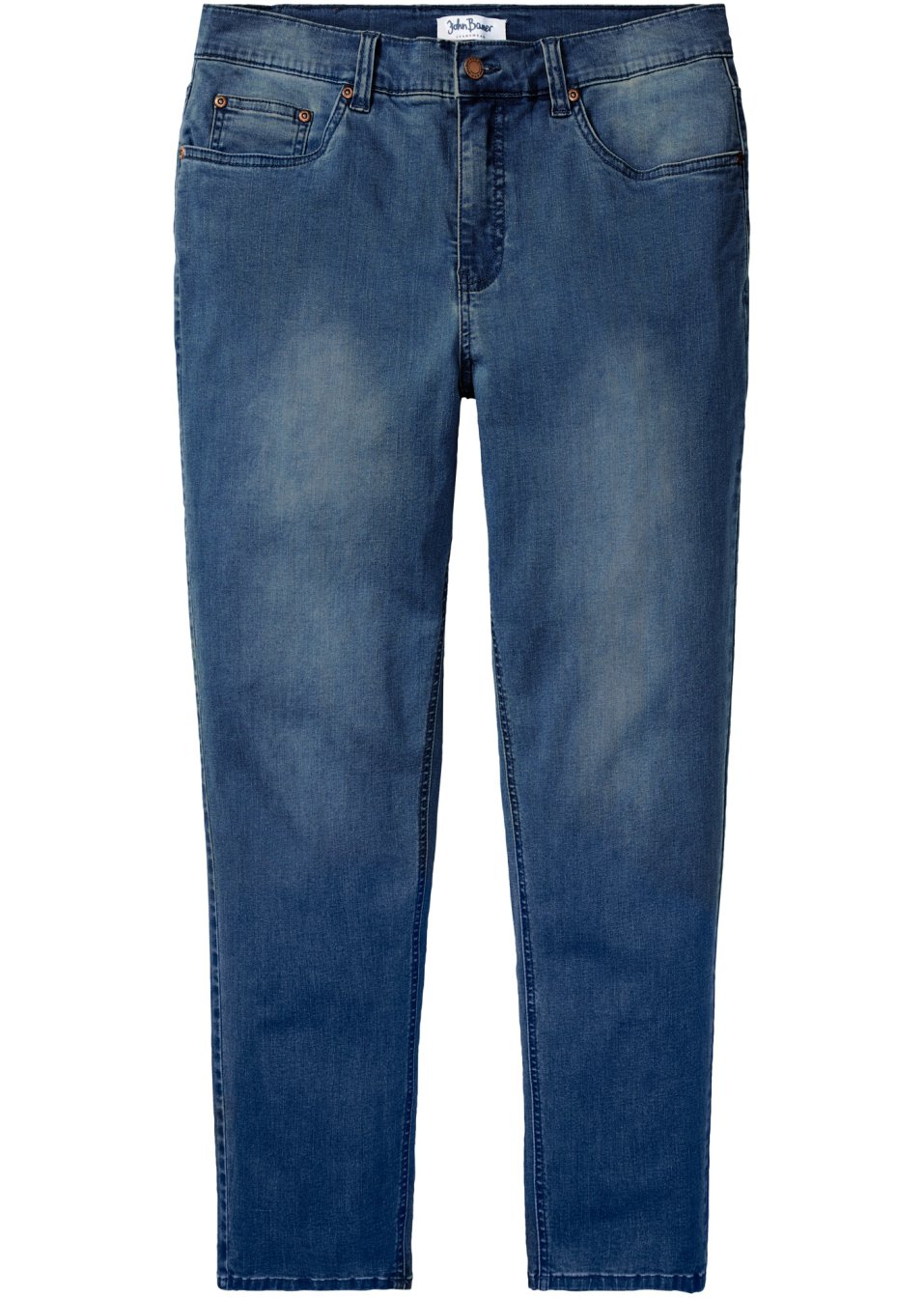Jean Classic Fit en power stretch T400 confort pour le ventre, Tapered