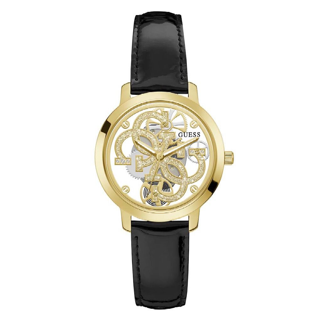 Montre Guess Quattro Clear Doré