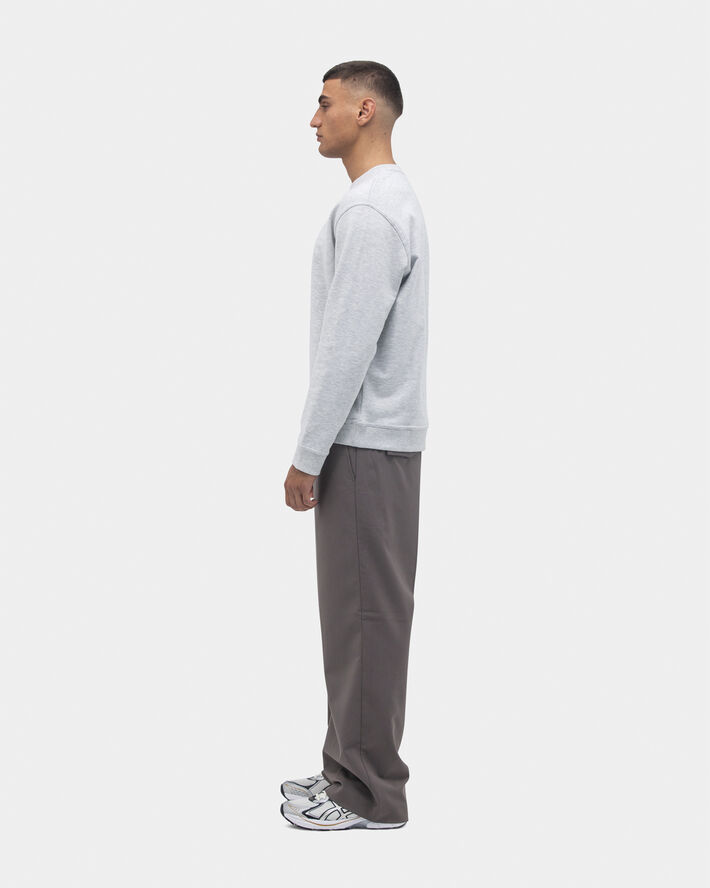 Bareen CLASSIC CREWNECK - CLOUDY GREY Cloudy grey