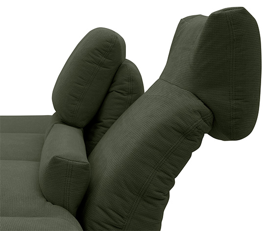 DOMO collection 2-Sitzer-Sofa »Malaga«, drehbar, grün