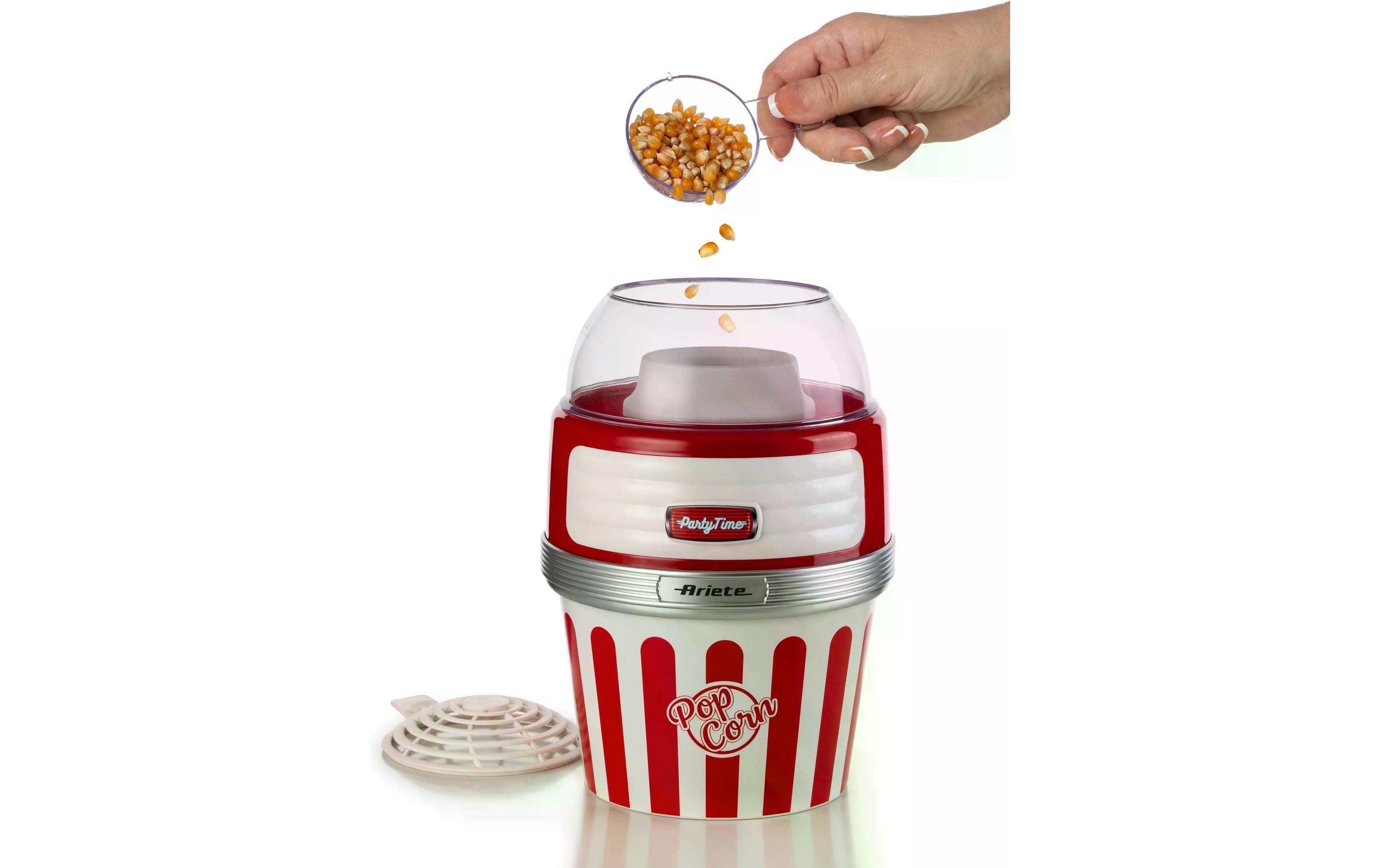 Popcorn Maschine Party Time ARI-2957-RD Rot/WeissPopcornmaschine im Retro-Design