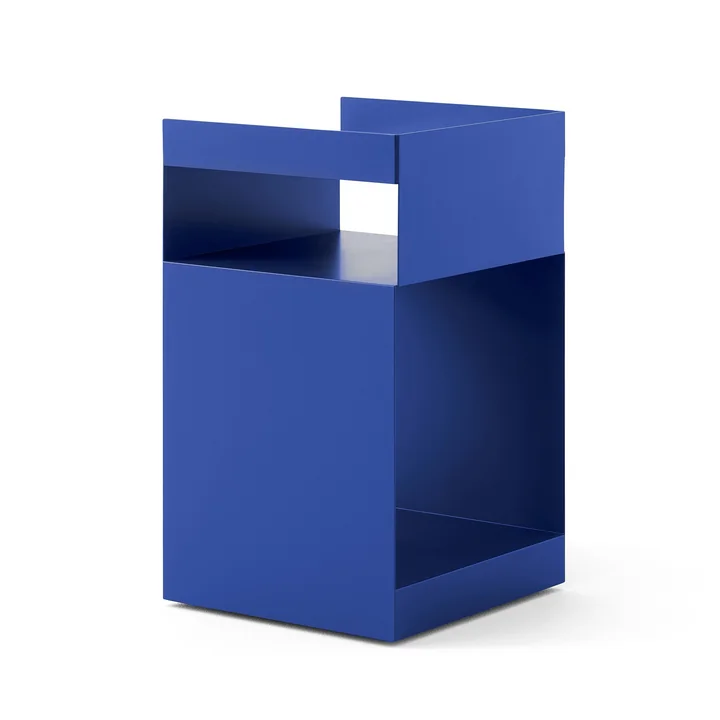 &Tradition - Rotate Beistelltisch SC73, 59 x 35 cm, Stahl, kobaltblau