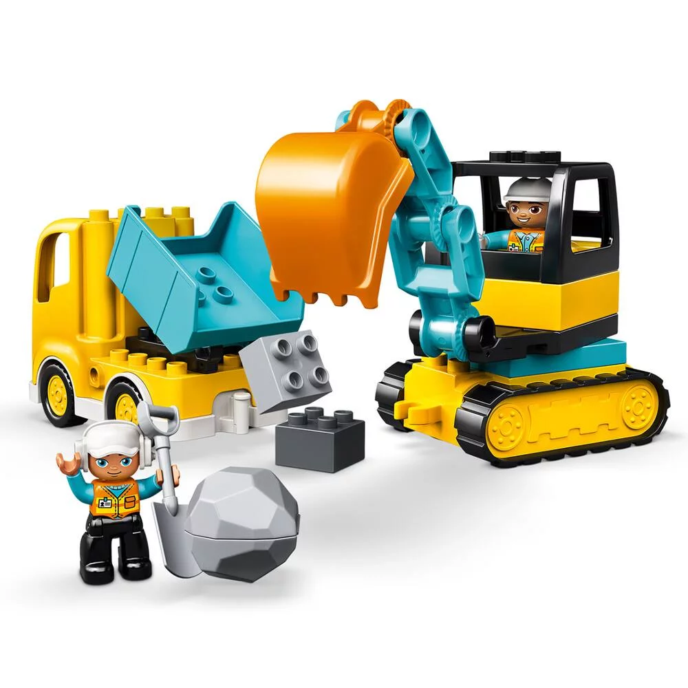 LEGO®DUPLO®MA VILLE 10931 - LE CAMION ET LA PELLETEUSE