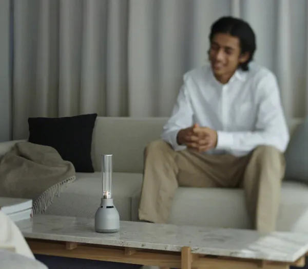 Sony Glass Sound LSPX-S3 - Højttaler - til transportabel brug - trådløs - Bluetooth - App-kontrolleret - 2-vejs