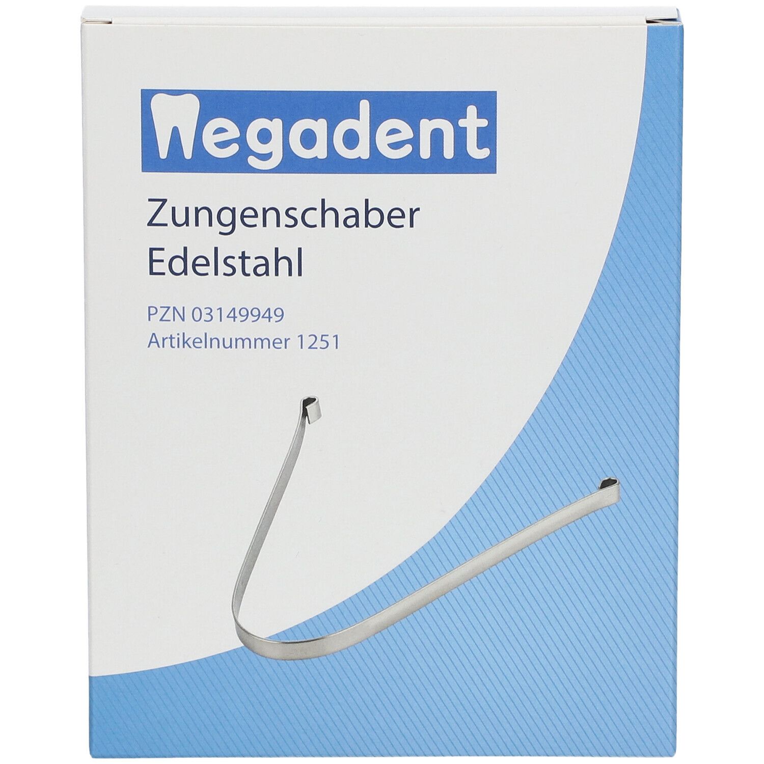 Zungenschaber Edelstahl rostfrei