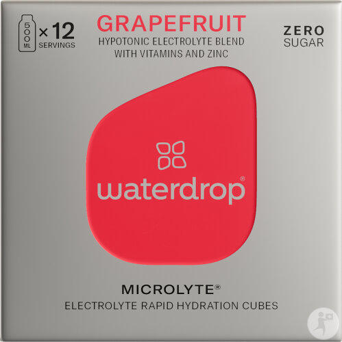 Waterdrop Microlyte Cubes D’Hydratation Pamplemousse 12 Portions