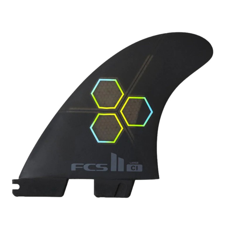 Ailerons FCS II CI PC Black Thruster - The Corner Shop