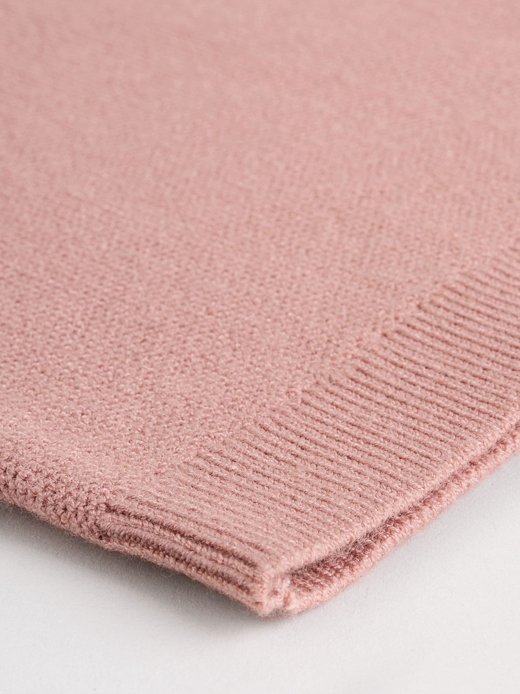 Roze - 2 -delige babyset met gebreide wikkelstrui en legging (0mnd-2jr)