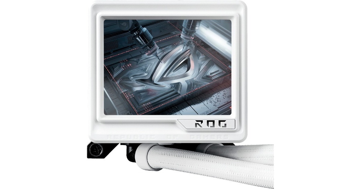 ASUSROG Ryujin III 360 ARGB Extreme White edition waterkoeling  (Wit)