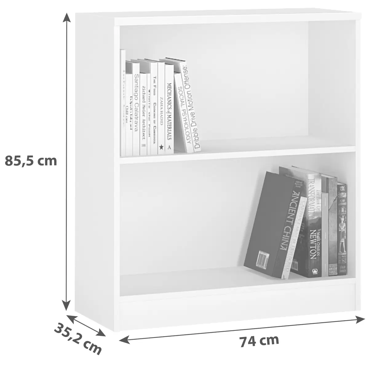 Bücherregal 4-You weiss