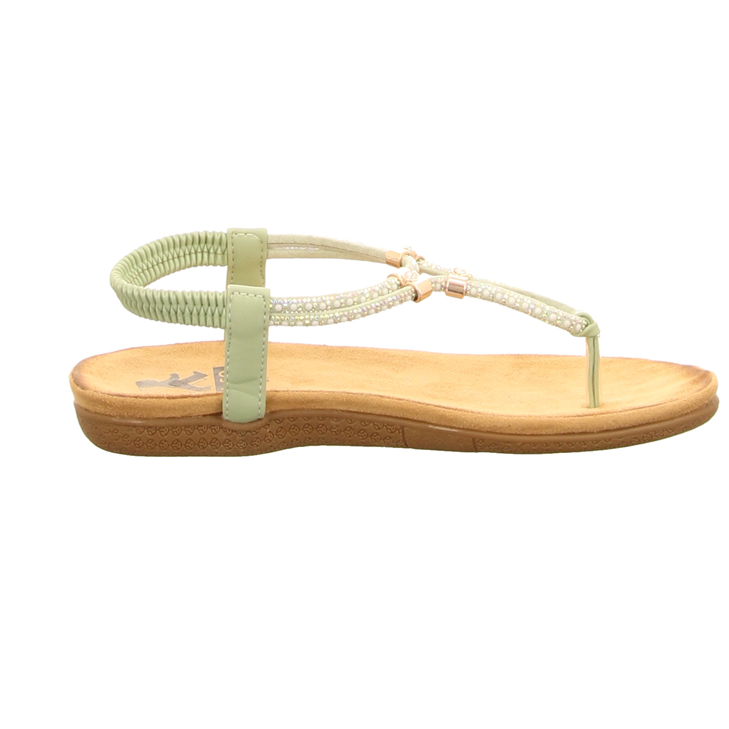 2 Go Shoe Zehentrenner grün grün
