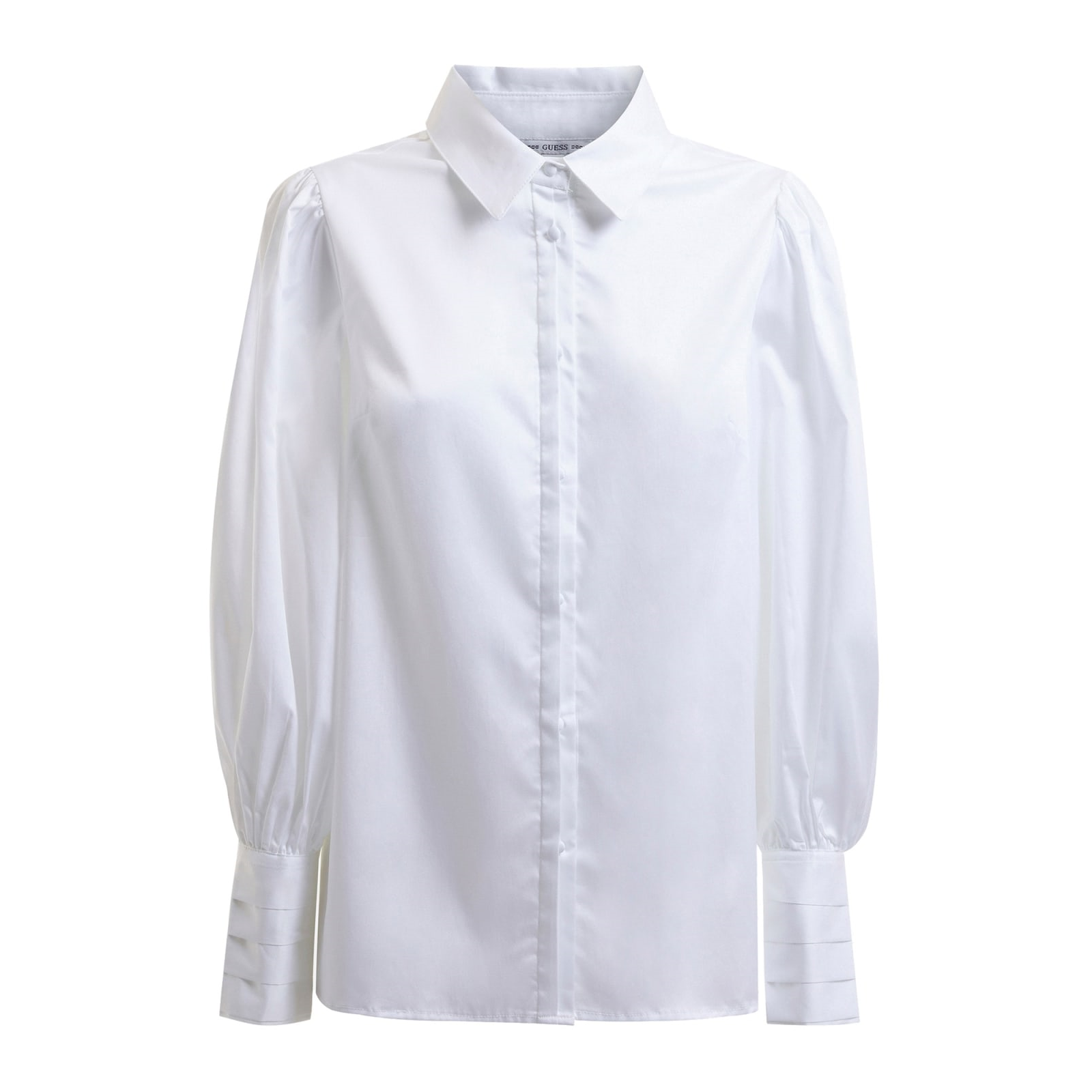 Guess LS Ravin Poplin Blouse Dames Wit