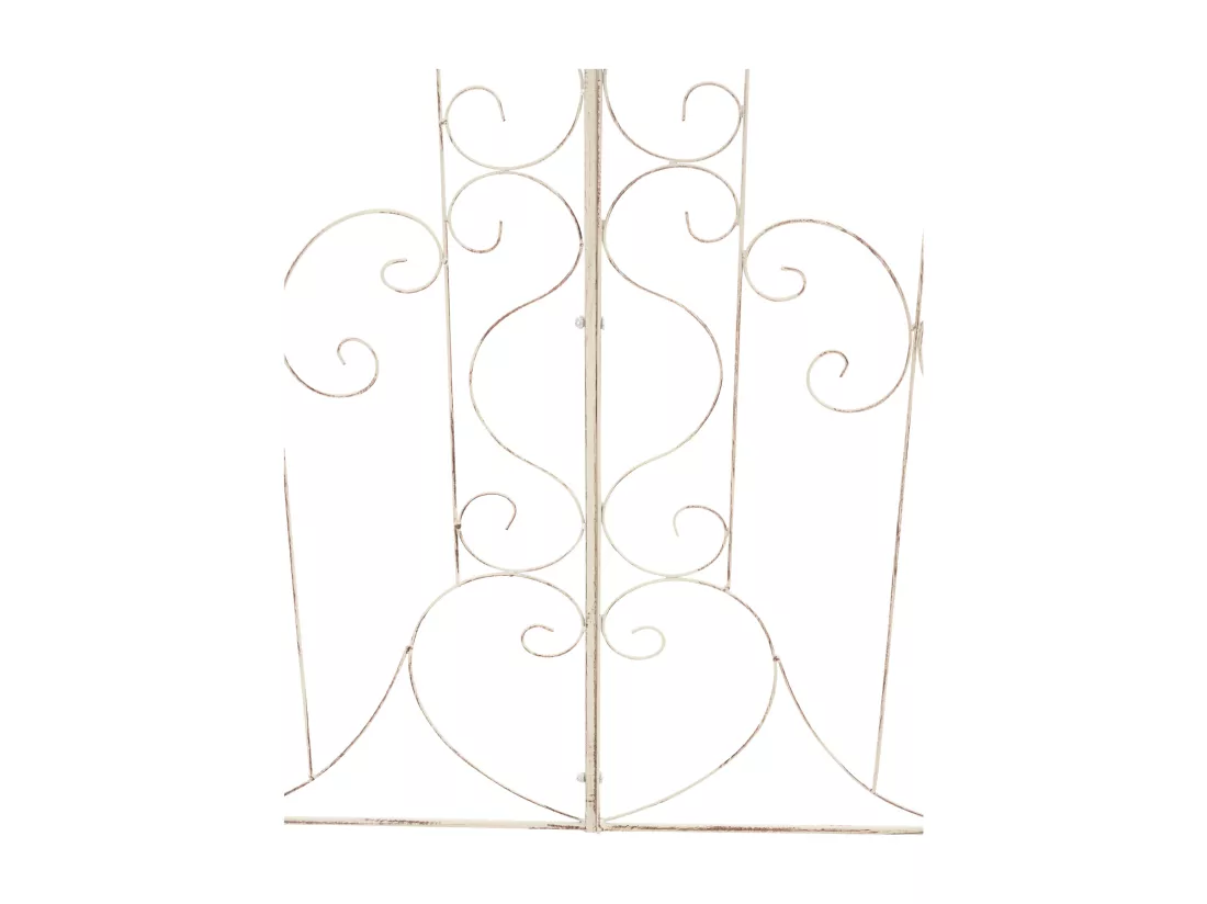Lot de 2 Treillis - Métal - Crème antique - Mandevilla