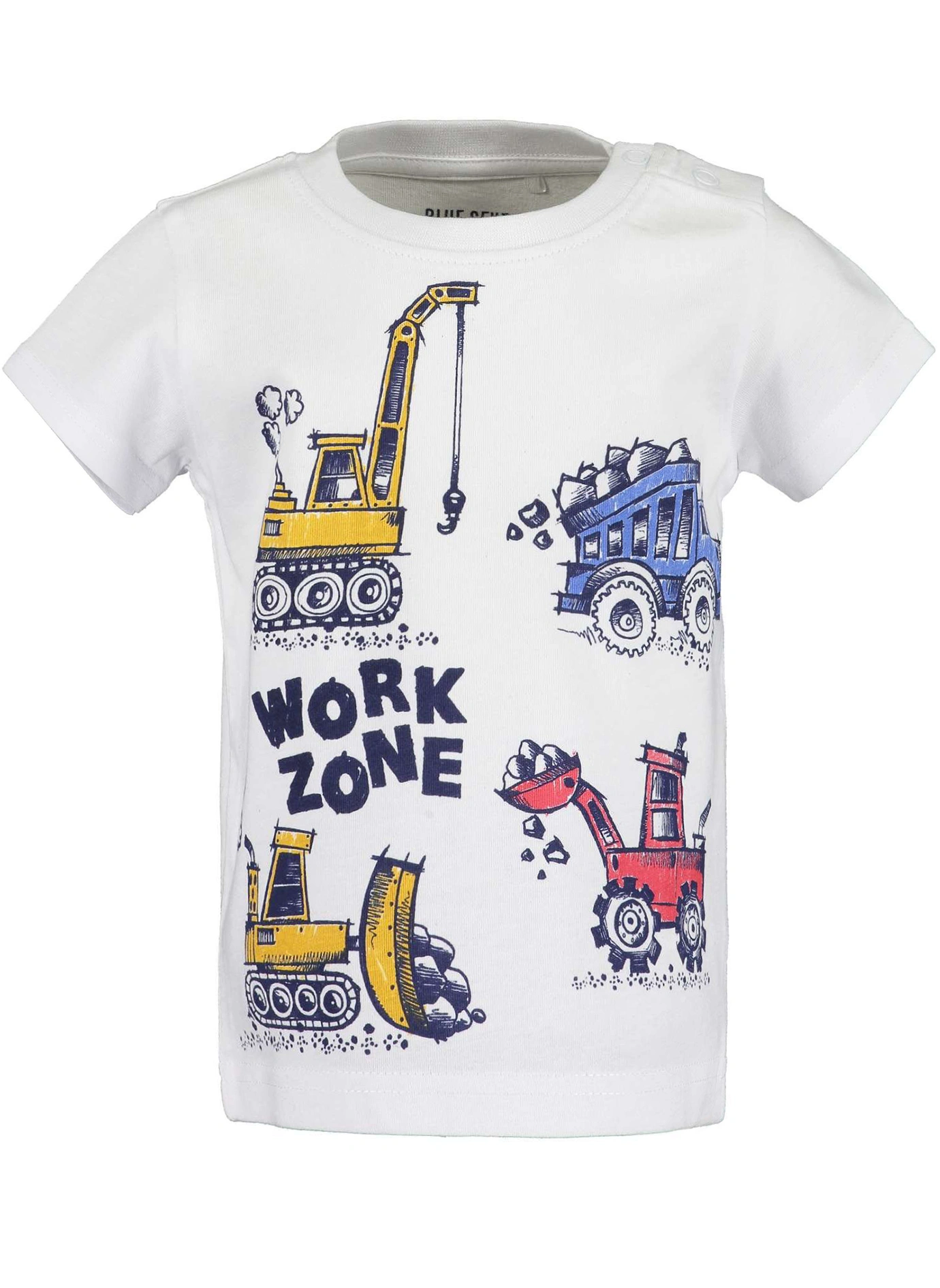T-Shirt BUSY in white