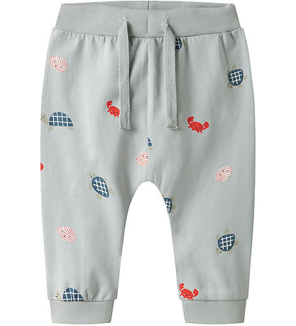 Name It Hosen - NbmVroels - Pearl Blue/Sea Animals