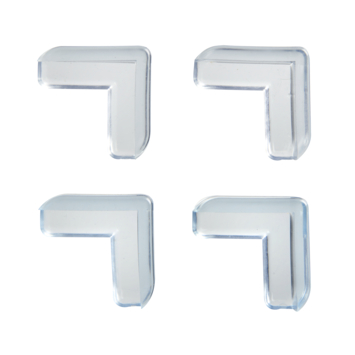 Tafelhoekbeschermer transparant 4 stuks