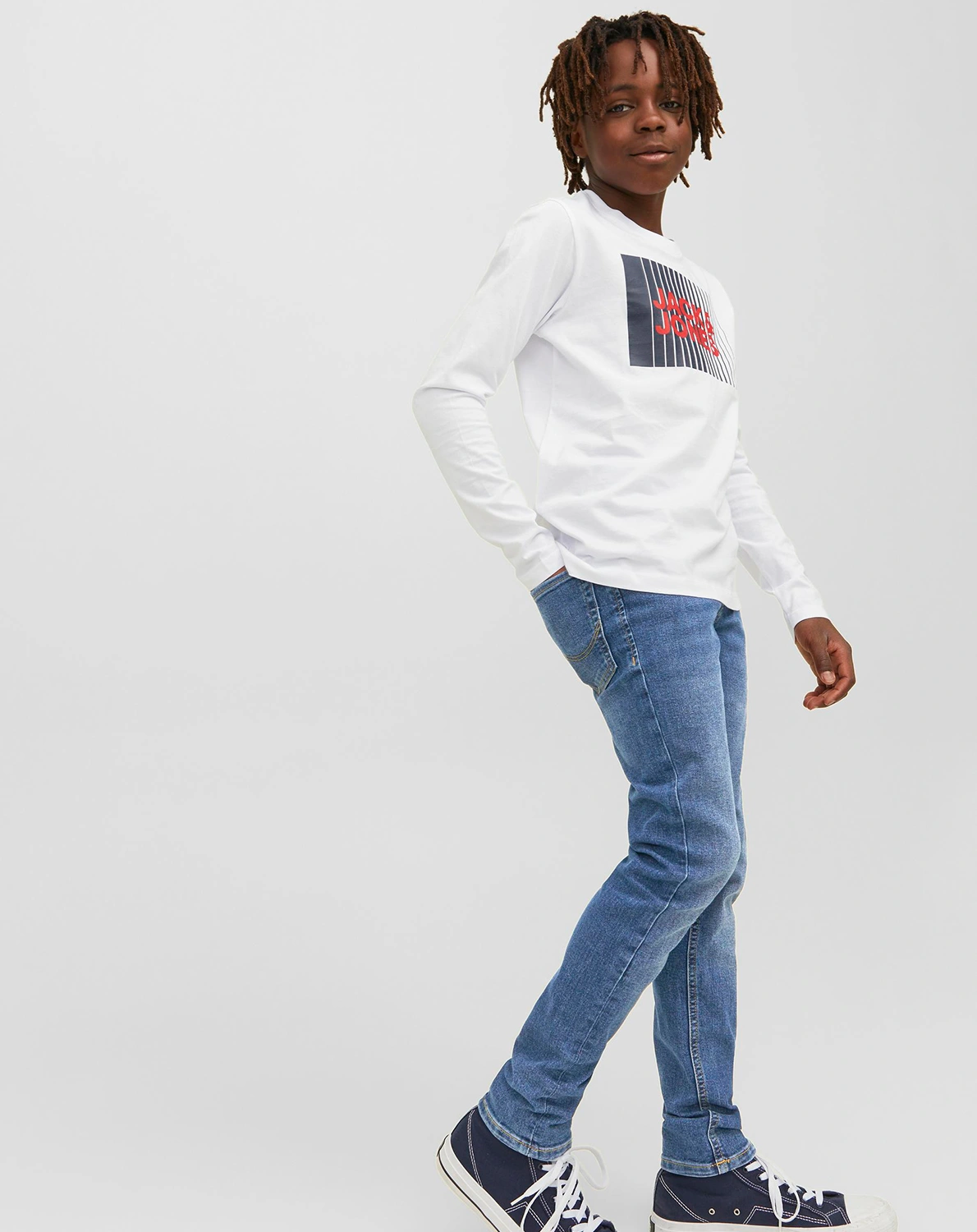 Jeans JJIGLENN JJORIGINAL MF 071 in blue denim