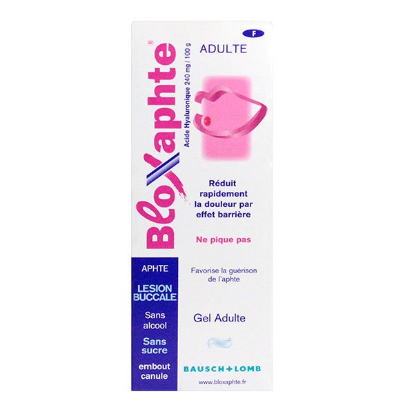 Gel adulte Bloxaphte 10ml