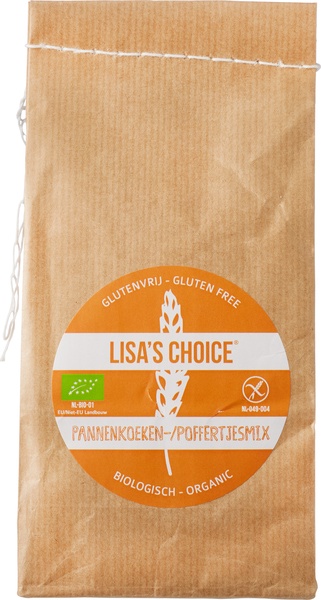 Lisa’s Choice Pannenkoekenmix Glutenvrij (450 gr)