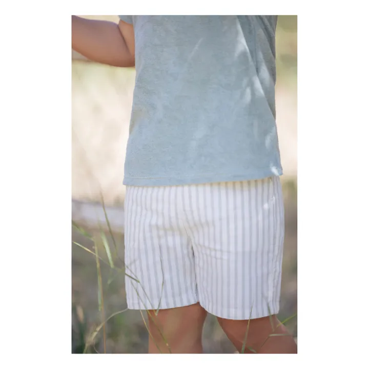 Tartine et Chocolat Short Rayé | Vert