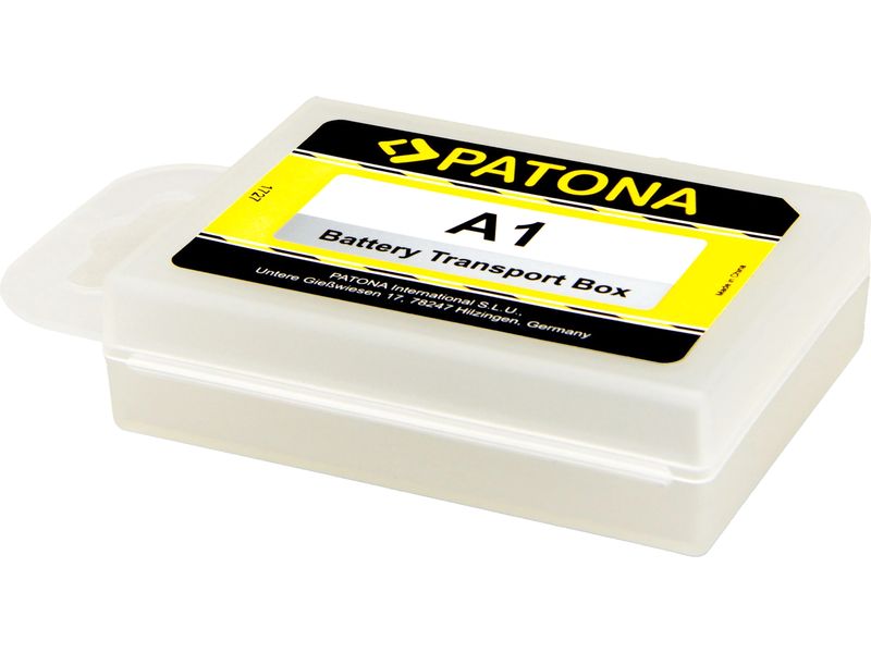 Patona Akku-Box für Nikon EN- EL14, EN-EL20 und EN-EL24-2 Akku-Aufbewahrungsbox
