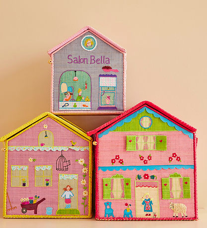Rice Opbevaringskurve - Raffia - 3 stk. - House
