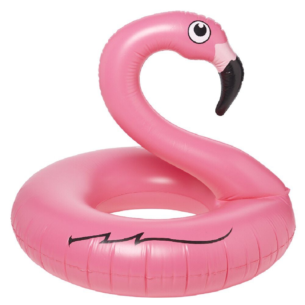 Bouée gonflable flamant rose