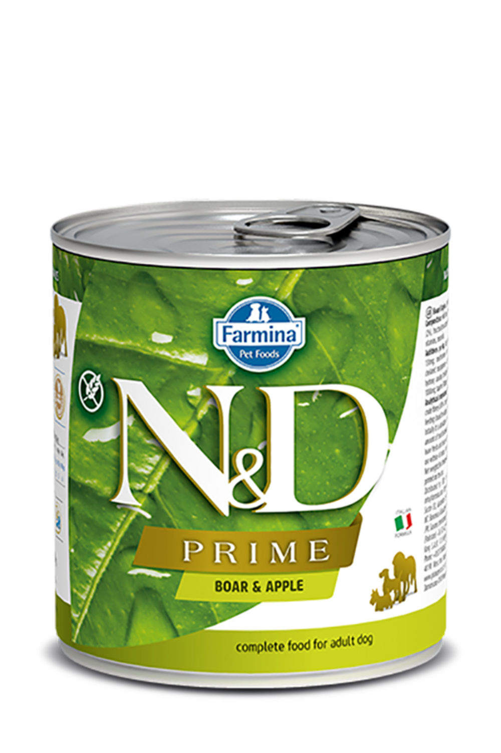 Humides n&d chien prime sanglier & pomme 6x285 gr