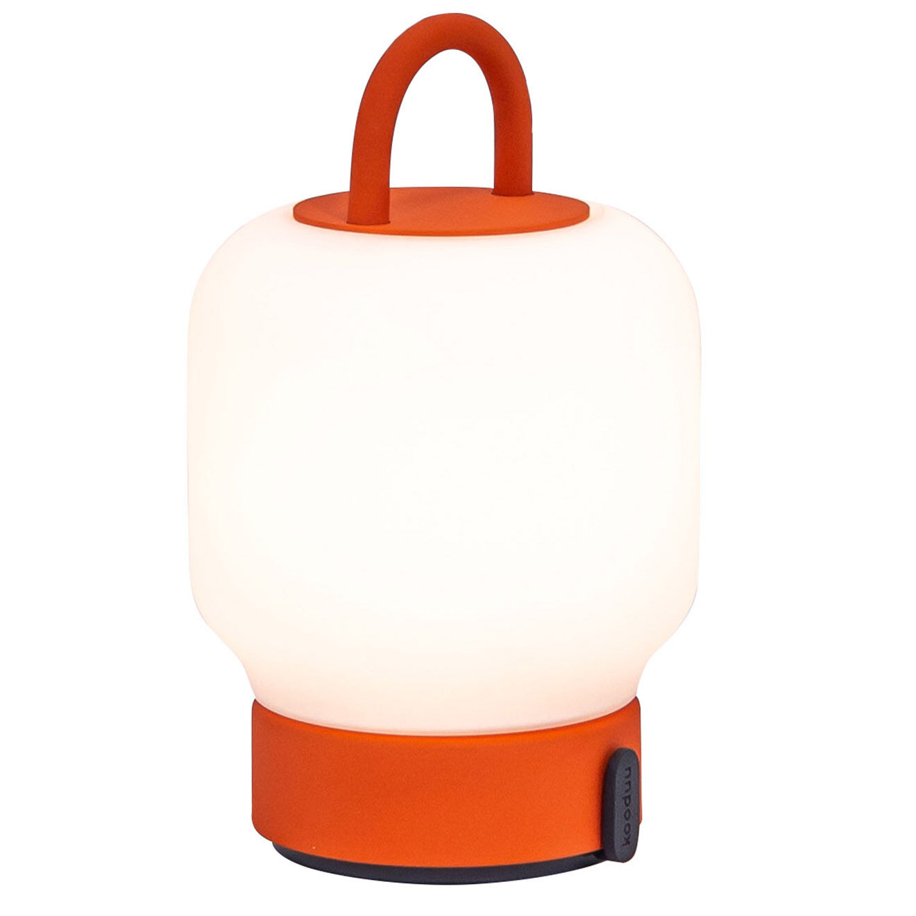 Kooduu Lampe de table Loome orange - 13x13x21 cm