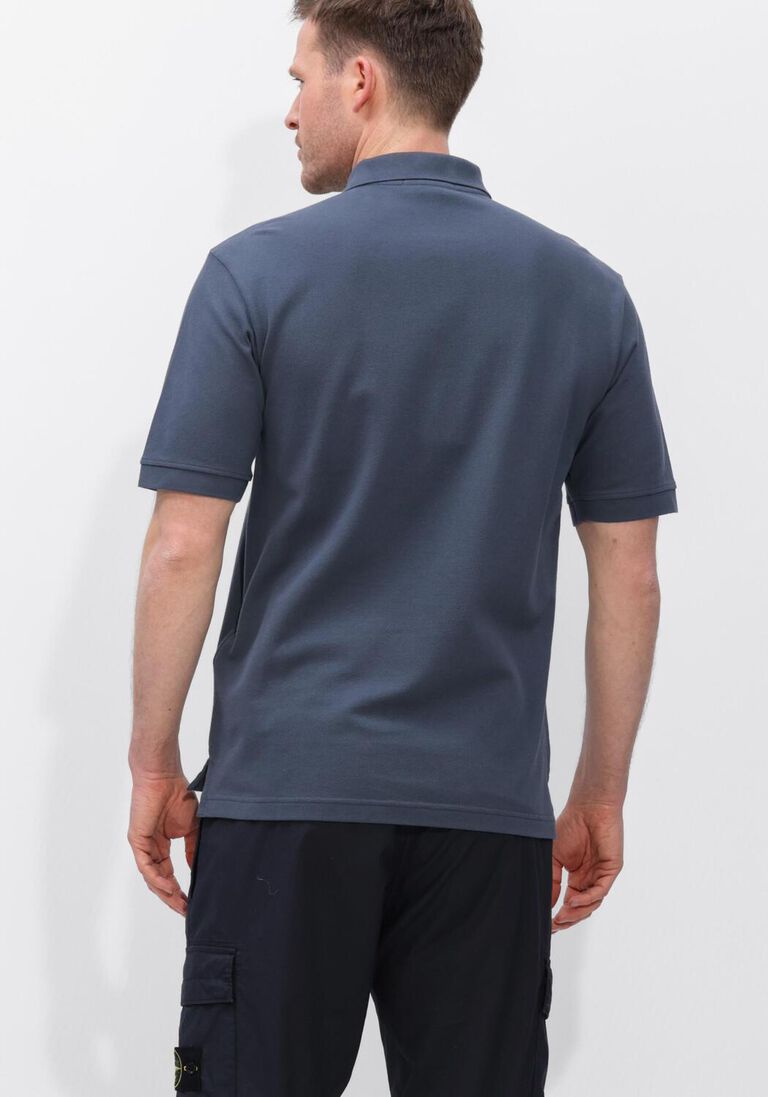 blauwe stone island polo ss polo s0f39