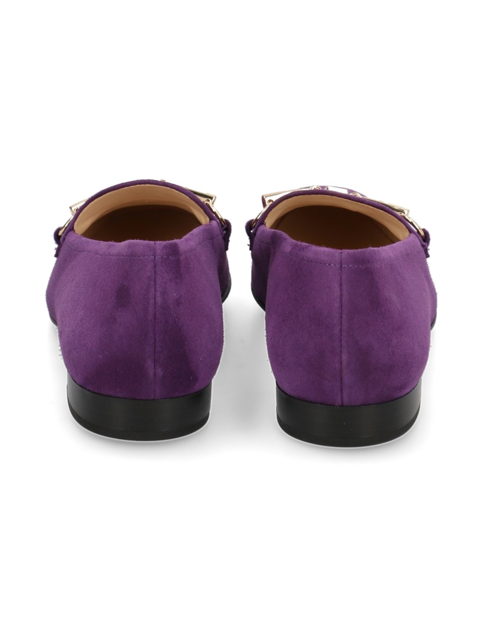 Veloursleder Slipper