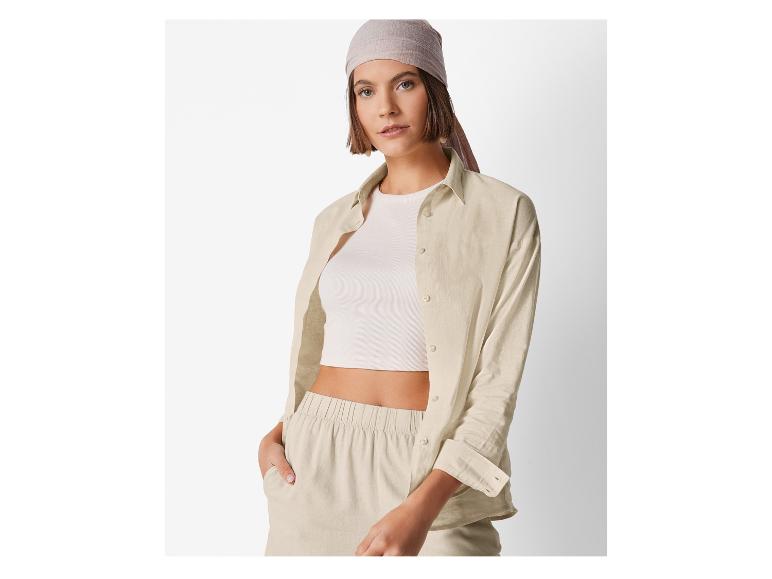 Linnen dames blouse