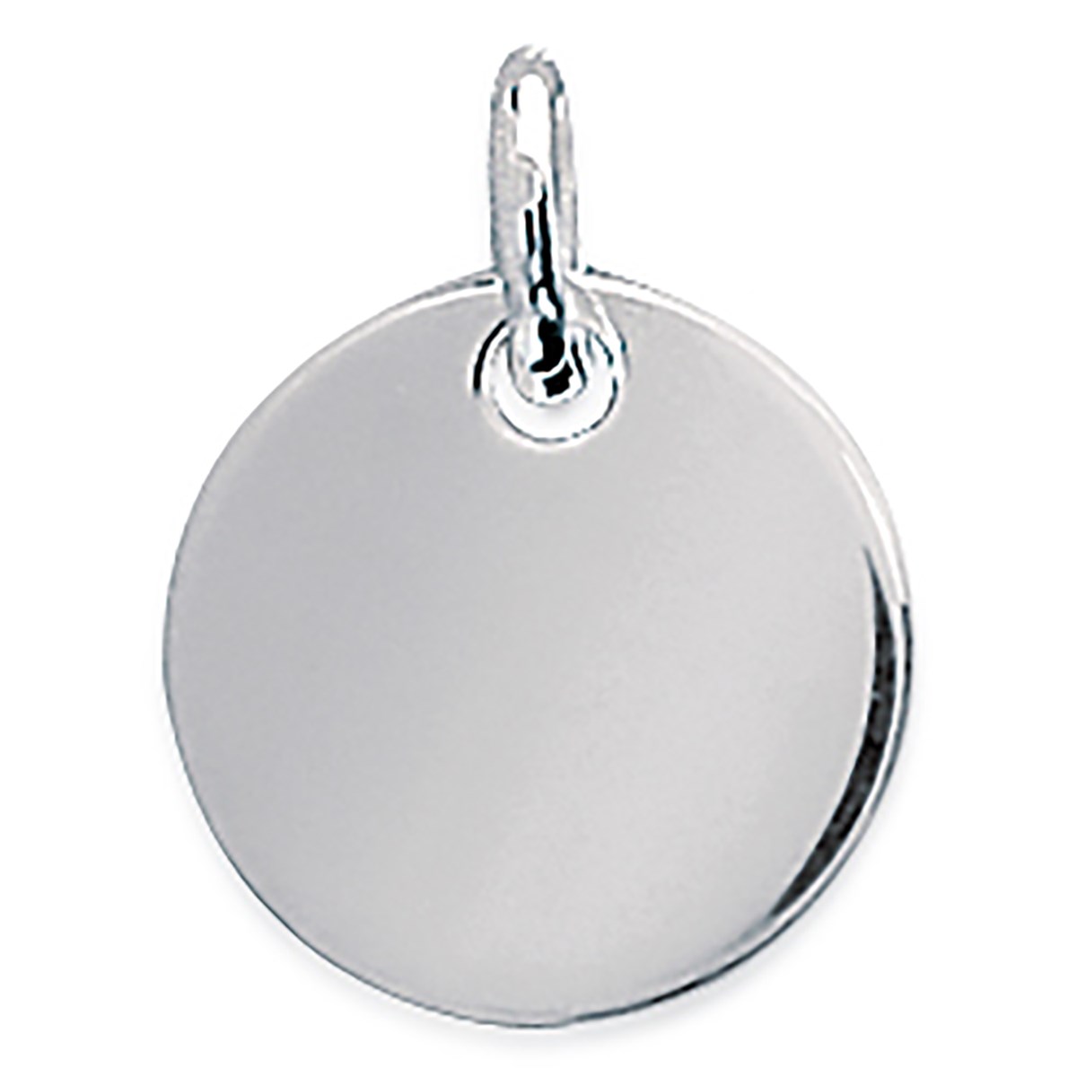 Pendentif Brillaxis médaille ronde 15mm