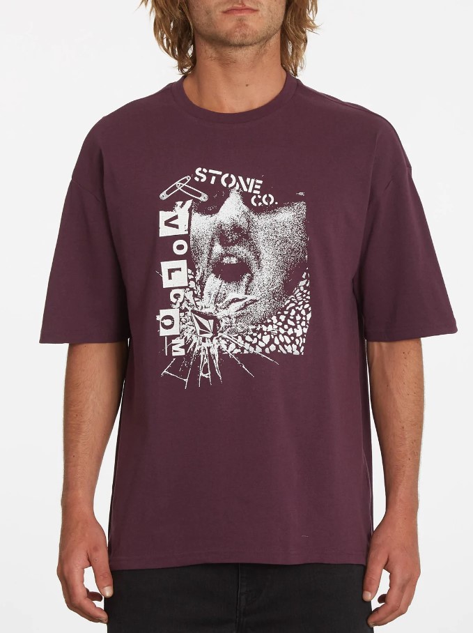 Volcom Safetytee LSE SST Mulberry